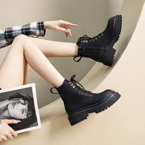 Terra Chic Combat Boots