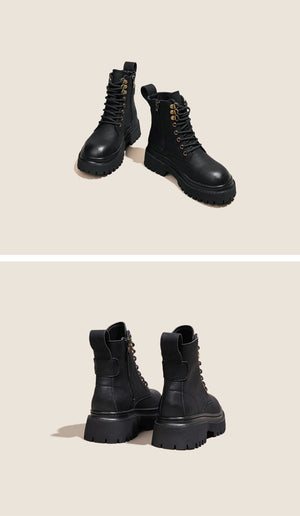 Terra Chic Combat Boots