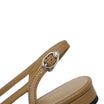 Chic Serenity Genuine Lambskin Strap Flats by Nostalgia Fashion New York