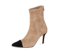 Two Tone Ankle Boots - Kaitlyn Pan Shoes