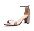 Hannah Block Mid Heel Sandals - Kaitlyn Pan Shoes