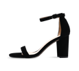 Heather Block High Heel Sandals - Final Sale - Kaitlyn Pan Shoes