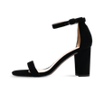 Heather Block High Heel Sandals - Kaitlyn Pan Shoes