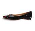 Skittle Studded Leather Flats - Kaitlyn Pan Shoes