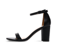 Heather Block High Heel Sandals - Kaitlyn Pan Shoes