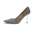 Calista Glittery High Heel Pumps - Kaitlyn Pan Shoes