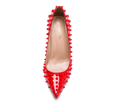 Spikes Red Sole High Heel Pumps - Kaitlyn Pan Shoes