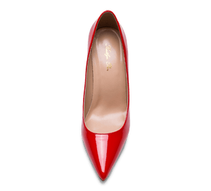 Pointed Toe Red Sole High Heel Pumps - Kaitlyn Pan Shoes