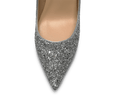 Calista Glittery High Heel Pumps - Kaitlyn Pan Shoes