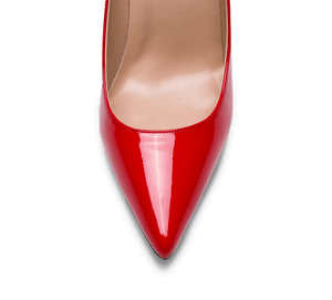 Pointed Toe Red Sole High Heel Pumps - Kaitlyn Pan Shoes