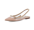 Valencia Spiky Pointed Toe Slingbacks - Kaitlyn Pan Shoes