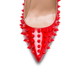 Spikes Red Sole High Heel Pumps - Kaitlyn Pan Shoes