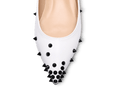 Skittle Studded Leather Flats - Kaitlyn Pan Shoes