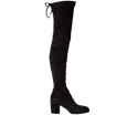 Paige Slim Fit Over The Knee Block Heel Boots - Kaitlyn Pan Shoes