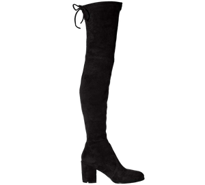 Paige Slim Fit Over The Knee Block Heel Boots - Kaitlyn Pan Shoes