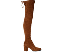 Paige Slim Fit Over The Knee Block Heel Boots - Kaitlyn Pan Shoes