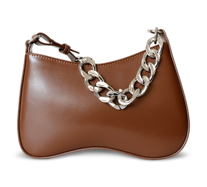 Letitia Cross body Chain Saddle - Kaitlyn Pan Shoes