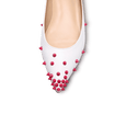 Skittle Studded Leather Flats - Kaitlyn Pan Shoes