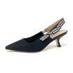 Helena Kitten Heel Slingbacks - Final Sale - Kaitlyn Pan Shoes