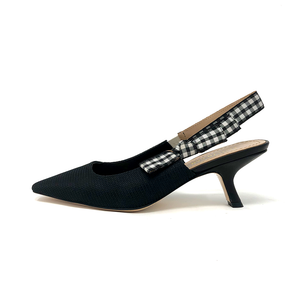 Helena Kitten Heel Slingbacks - Final Sale - Kaitlyn Pan Shoes