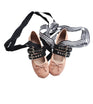 Rina Buckled Lace-up Ballet Flats - Kaitlyn Pan Shoes