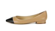 Natalia Two Toned Flats - Kaitlyn Pan Shoes