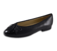 Lambskin Two Tone Bow Ballet Flats - Kaitlyn Pan Shoes