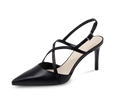 Two Tone High Heel Slingbacks - Kaitlyn Pan Shoes