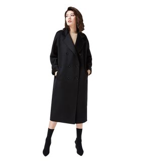 Mary Double Breasted Cashmere Coat - Kaitlyn Pan Shoes