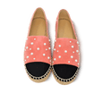 Valerie Suede Espadrille Slip-On with Pearls - Kaitlyn Pan Shoes